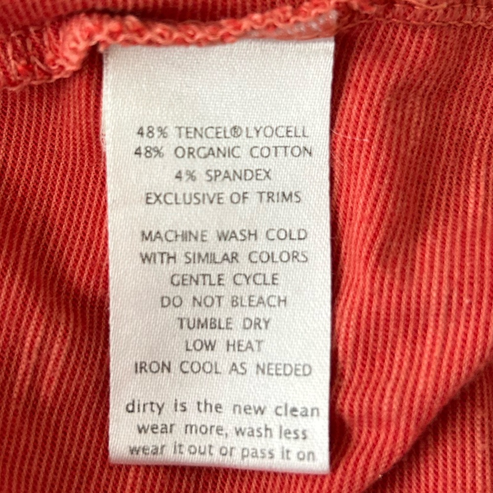 Toad & Co Organic Cotton & Tencel T-shirt Large - Picture 8 of 8